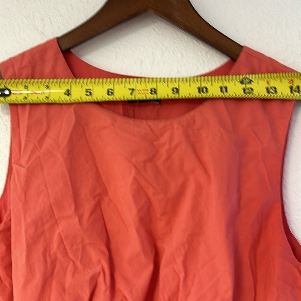 Rails Yvette Side-Cutout Midi Dress in Spice Coral Size Large - Picture 7 of 14